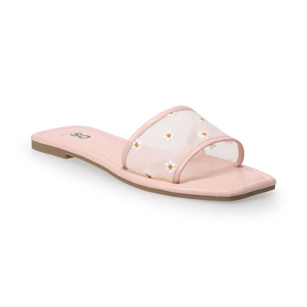 SO Staycee Mesh Women's Slide Sandals
