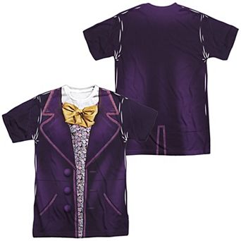 Men's Willy Wonka Costume Sublimated Graphic Tee