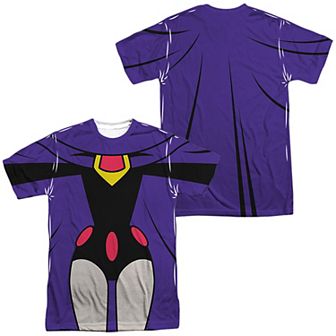 Men's Teen Titans Raven Costume Sublimated Graphic Tee