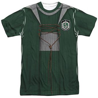 Men's Harry Potter Slytherin Quidditch Uniform Sublimated Graphic Tee