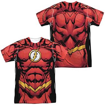 Men's DC Comics The Flash Costume Sublimated Graphic Tee