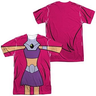 Men's Teen Titans Starfire Costume Sublimated Graphic Tee