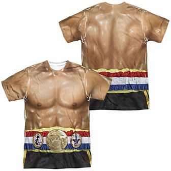Men's Rocky Costume Sublimated Graphic Tee