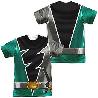 Men's Power Rangers: Dino Fury Green Ranger Costume Sublimated Graphic Tee