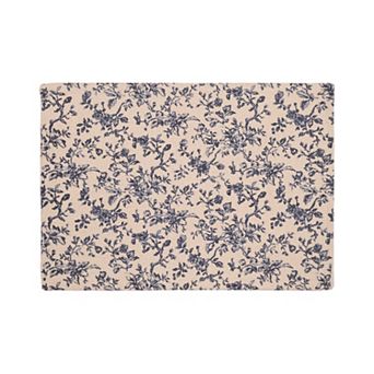 Mingle & Co. Floral Print Canvas Placemat