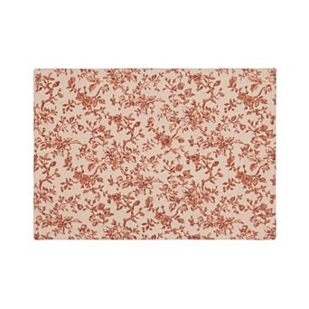 Mingle & Co. Floral Print Canvas Placemat