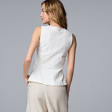 Women's Simply Vera Vera Wang V-Neck Vest Top