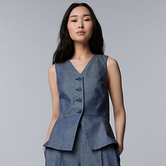 Women's Simply Vera Vera Wang V-Neck Vest Top