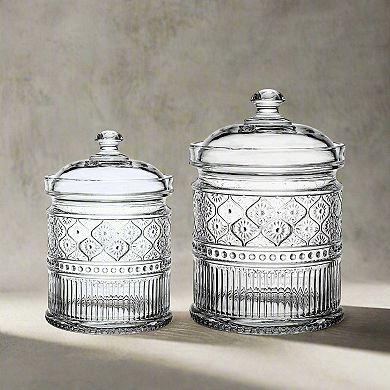 Godinger Silver Claro Clear Canister