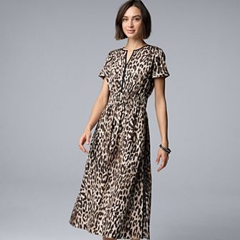 Women's Simply Vera Vera Wang Contrast Midi Dress