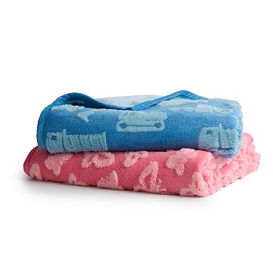The Big One Kids™ Jacquard Sherpa Throw Blanket