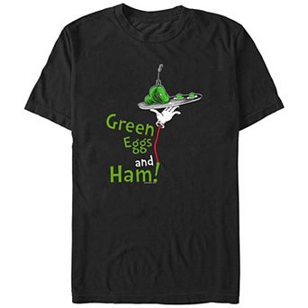 Big & Tall Dr. Seuss Green Eggs And Ham Are Served Graphic Tee