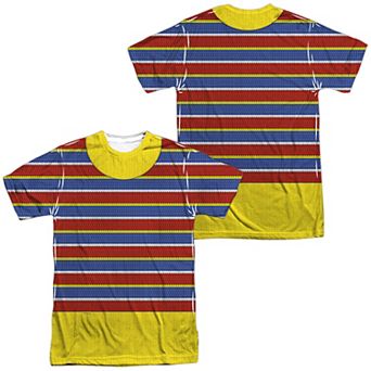 Men's Sesame Street Ernie Costume Sublimated Graphic Tee