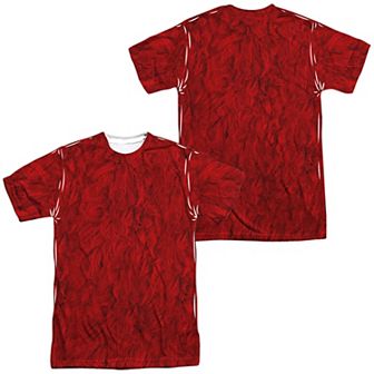 Men's Sesame Street Elmo Costume Sublimated Graphic Tee