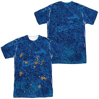 Men's Sesame Street Cookie Monster Costume Sublimated Graphic Tee