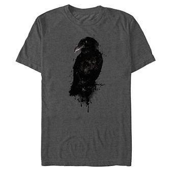 Big & Tall Raven Painting Graphic Tee