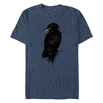 Big & Tall Raven Painting Graphic Tee