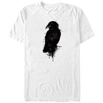 Big & Tall Raven Painting Graphic Tee