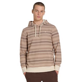 Hurley Anthony Yarn-Dyed Stripe Terry Graphic Pullover Hoodie