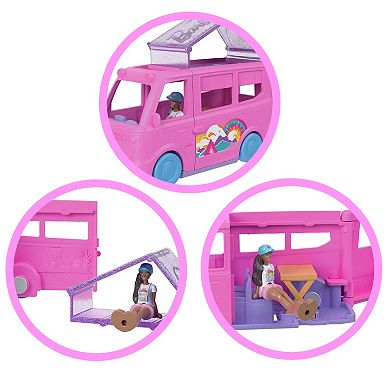 Mini Barbie® Land Collectible Playset with Doll & Interactive Play Area Toy