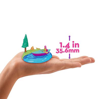 Mini Barbie® Land Collectible Playset with Interactive Play Area Toy