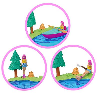 Mini Barbie® Land Collectible Playset with Interactive Play Area Toy