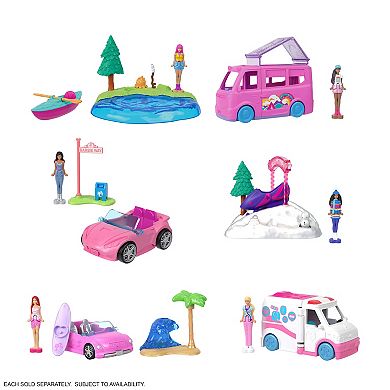 Mini Barbie® Land Collectible Playset with Interactive Play Area Toy