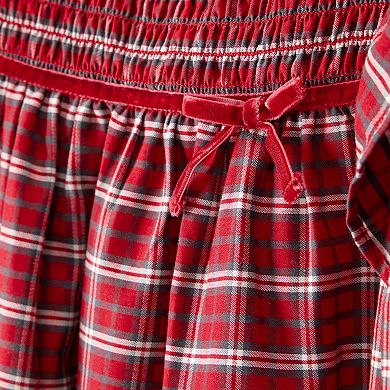 Toddler Girl Carter's Plaid Cotton Sleeveless Occasion Dress