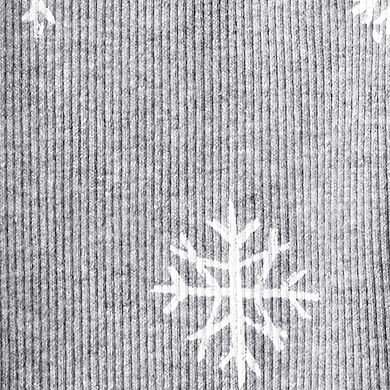 Toddler Girl Carter's 2-Pc. Snowflake Print Long-Sleeve Tee & Pant Set