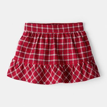 Toddler Girl Carter's Plaid Cotton Skirt