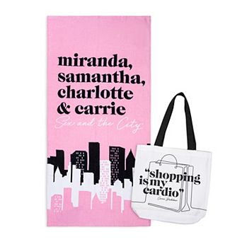 Sex & The City Beach Towel & Tote Set