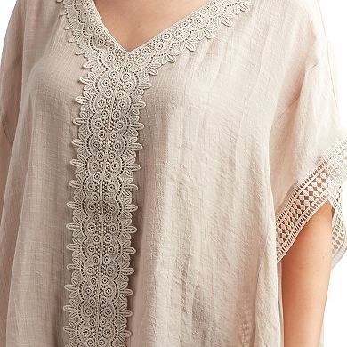 Women's AB Studio Poncho Top With Tank