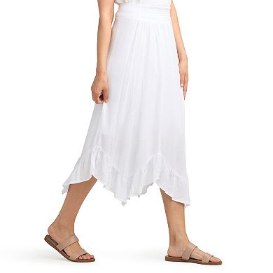 Women's AB Studio Ruffle Hem Skirt