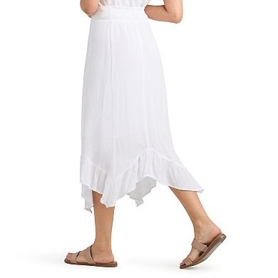 Women's AB Studio Ruffle Hem Skirt