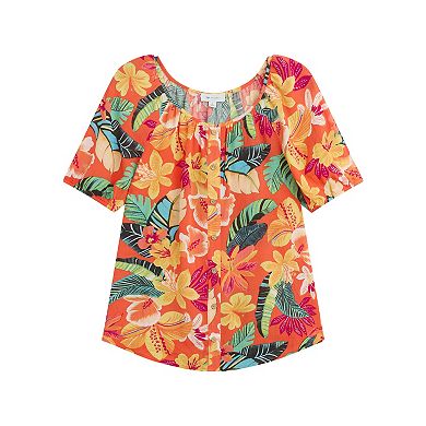 Women's AB Studio Peasant Top