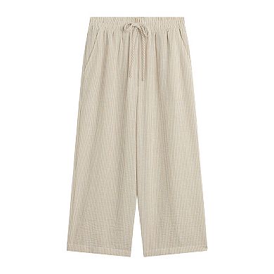 Women's AB Studio Pull On Wide Leg Crop Pants