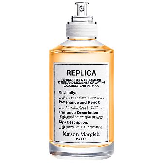 Maison Margiela 'REPLICA' Never-ending Summer Eau de Toilette with Orange and Spritz Accord