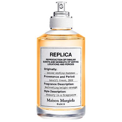 'REPLICA' Never-ending Summer Eau de Toilette with Orange and Spritz Accord