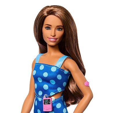 Barbie® Fashionistas Doll with Type 1 Diabetes & Accessories