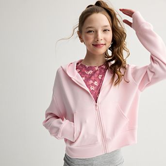 Girls 4-16 Tek Gear® Cooldown Zip Hoodie