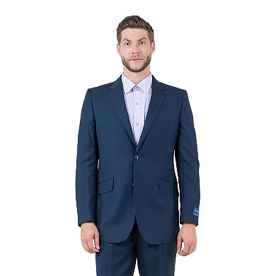 Men's Wool Suit Set 2-Piece, Modern-Fit