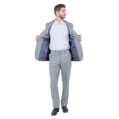 Men's Wool Suit Set 2-Piece, Modern-Fit