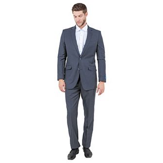 Men's Wool Suit Set 2 pc Modern-Fit