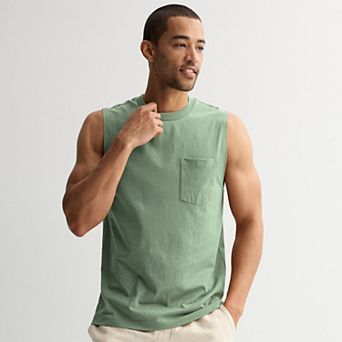 Men's Sonoma Goods For Life® Chest Pocket Muscle Tank Top