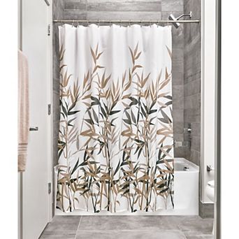 iDesign Anzu Fabric Shower Curtain