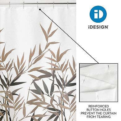 iDesign Anzu Fabric Shower Curtain