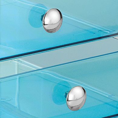 iDesign Stackable 3-Drawer Makeup Organizer