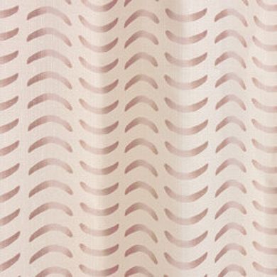 iDesign Paint Print Polyester 12 Reinforced Buttonhole Shower Curtain
