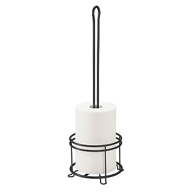 iDesign Freestanding 4-Roll Toilet Paper Holder Stand for Bathroom