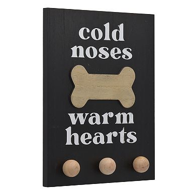 Belle Maison Bone Cold Noses Warm Hearts Pet Wall Hooks